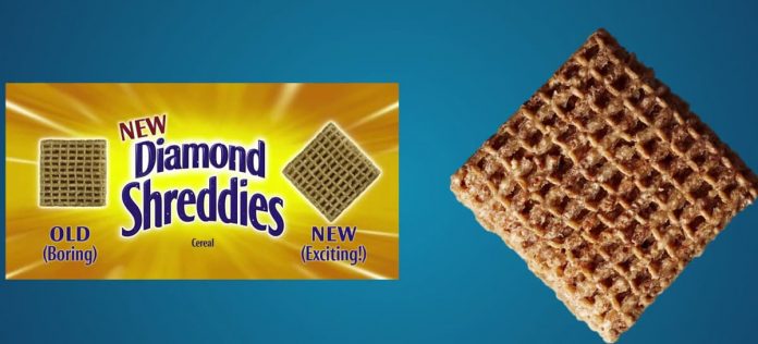 Compleet vernieuwd: Shreddies! Ze waren vierkant, nu zijn ze diamantvormig...