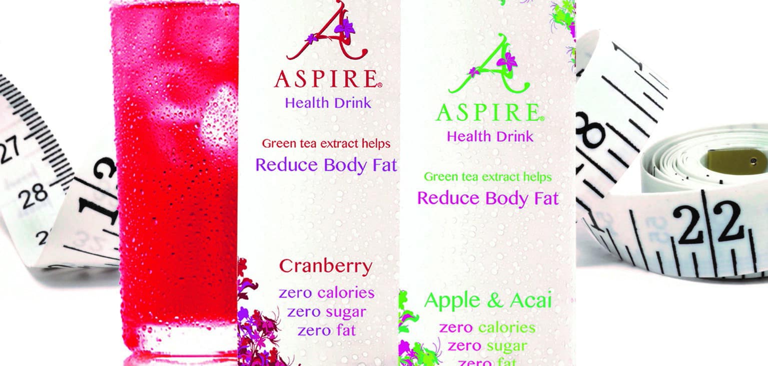 Aspire: gezonde energy drink die helpt bij het afvallen?