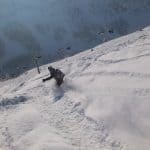 Over snowboarden